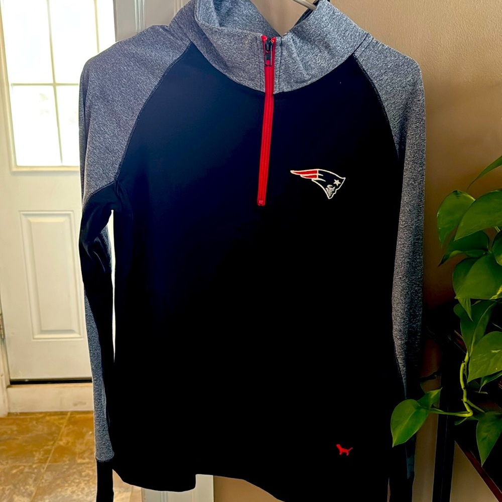 Victoria secret Pink Patriots half Zip